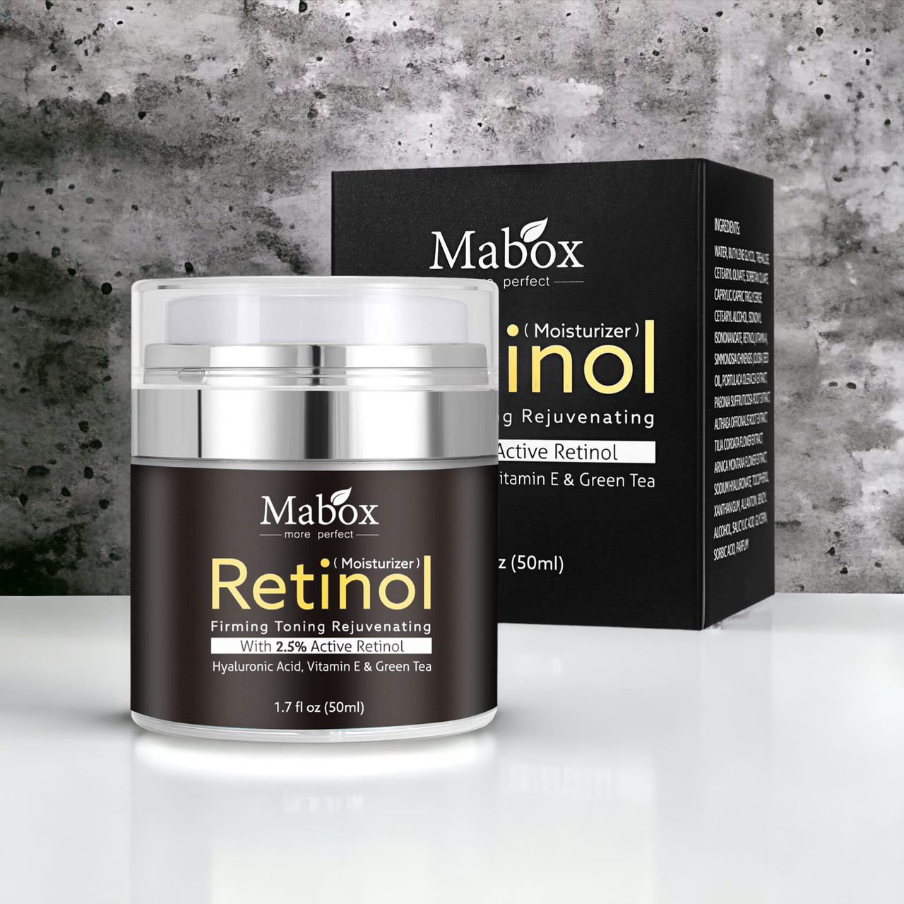 Mabox Retinol Moisturizer 2.5%