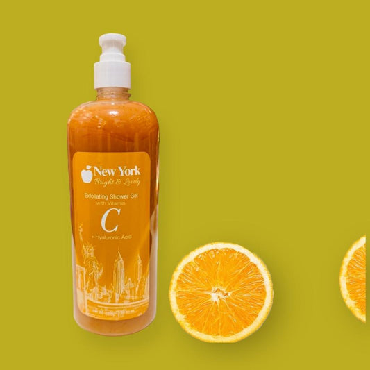 New York Exfoliating shower Gel with Vitamin C