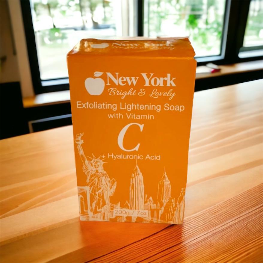 New York Peeling-Aufhellungsseife mit Vitamin C