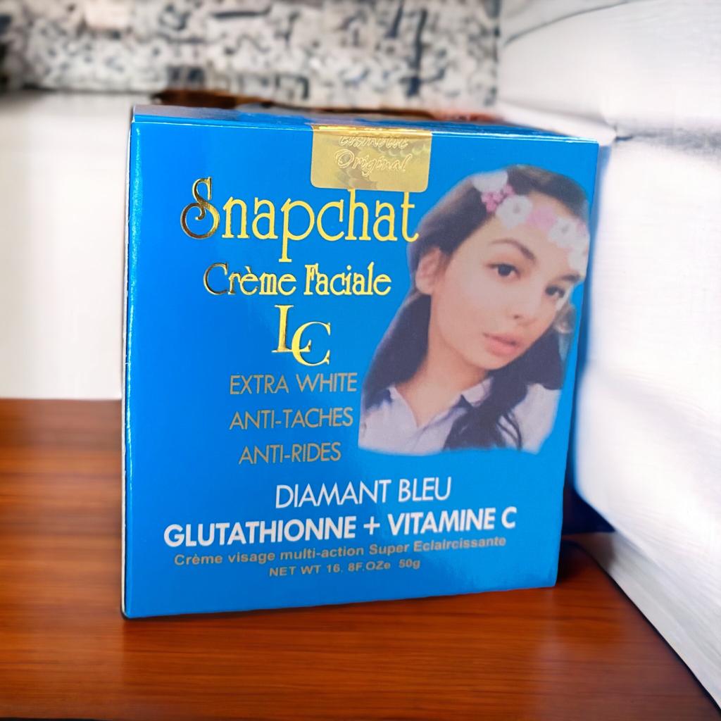 Lait Snapchat Diamante Blue Facial Cream