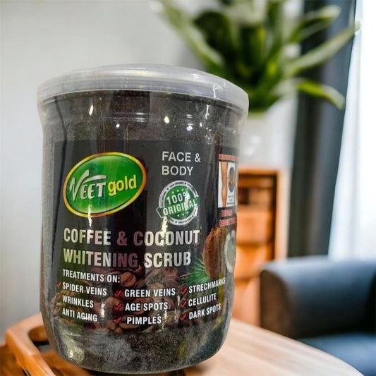 Veetgold Coffee and Coconut Scrub