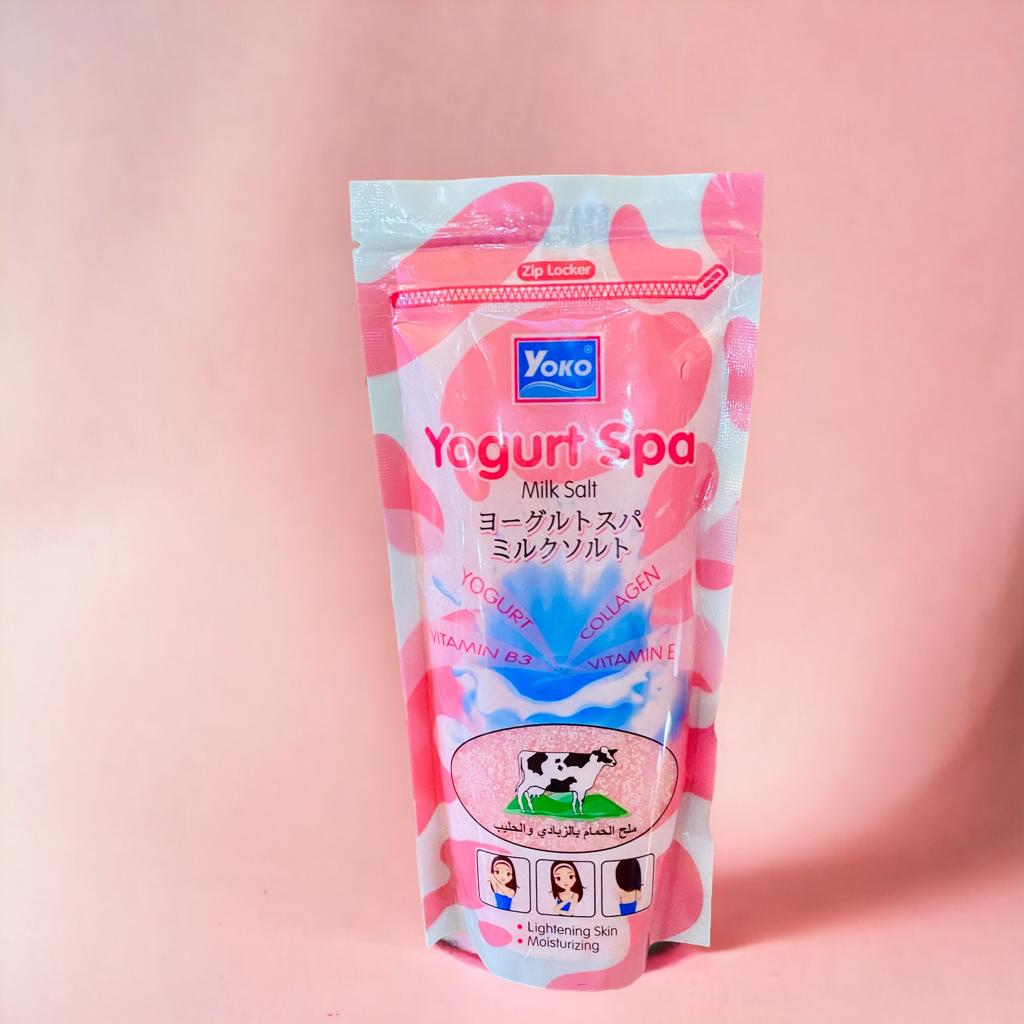 Yoko Yoghurt Spa Salt Scrub